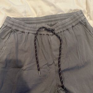 Faherty Men’s L elastic comfort pants (gray)